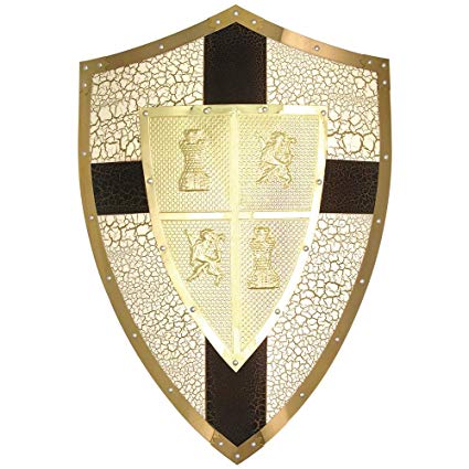 BladesUSA MC-4005 Medieval Shield 18.5-Inch x 28-Inch