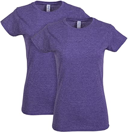 Gildan Women's Softstyle Cotton T-Shirt, Style G64000l, 2-Pack