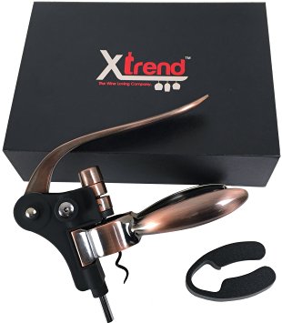 Xtrend Premium Rabbit Wine Opener Corkscrew - With Foil Cutter - Ultimate Gift Set - Perfect GIFT For ANY Occasion!