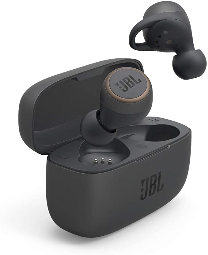 JBL True Wireless in-Ear Headphones with Smart Ambient - Black (JBLLIVE300TWSBLKAM)