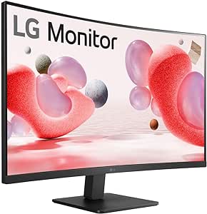 LG 32MR50C-B.AEU Ecran PC bureautique 32" - Dalle VA résolution FHD (1920x1080), 5ms GtG 100Hz, NTSC 72%, AMD FreeSync, inclinable