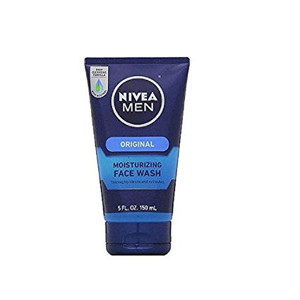 Nivea for Men Moisturizing Face Wash 5 Oz (Pack of 3)