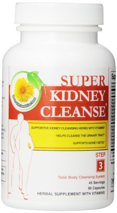 Health Plu Super Kidney Cleanse Capsules 90 Count