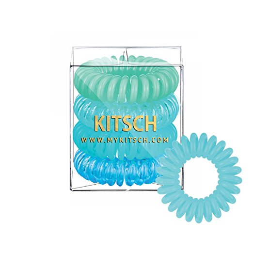 Kitsch 4 Piece Hair Coil Set, Sea Vibes
