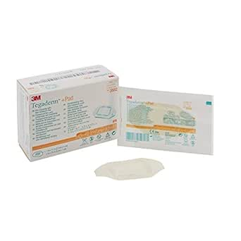 3M™ Tegaderm™  Pad Film Dressing with Non-Adherent Pad, 3582E, DressingSize 2 in x 2 3/4 in, Pad Size 1 in x 1 1/2 in