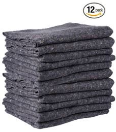 Cheap Cheap Moving Boxes 72 x 54 Inches Textile Moving Blankets, Pack of 12, Grey (Txt10103)