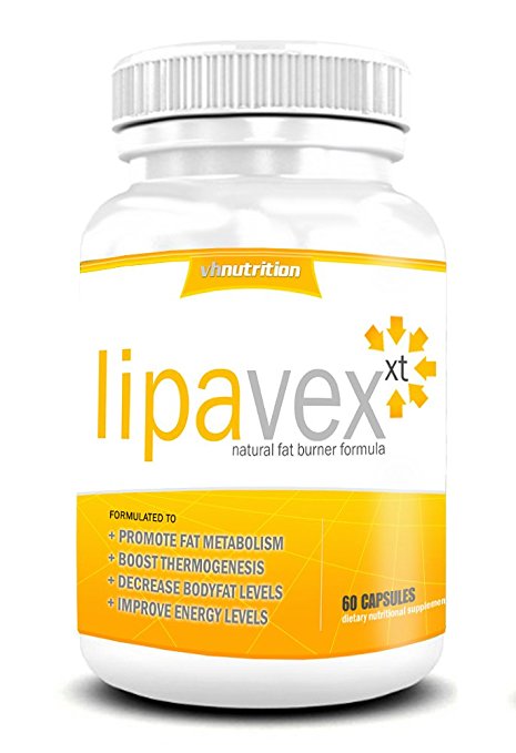 LipaVex Potent Belly Fat Burner Pills | Skinny Pill for Men and Women | Appetite Suppressant Formula