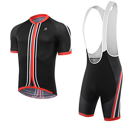 Dianno NonStop club 3.0" Breathable Cycling Short Sleeve Jersey And Bib Short .Set clothing. 18 Styles for choose.