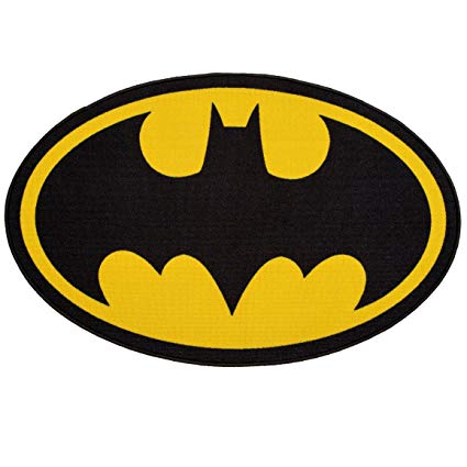 Delta Children Soft Area Rug with Non Slip Backing, DC Comics Batman