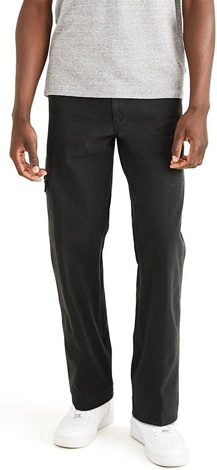 Dockers Men's Go-to Cargo Straight Fit Smart 360 Flex Pants (Standard and Big & Tall)