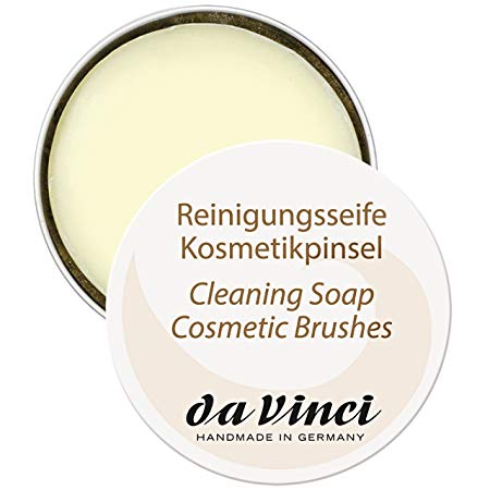da Vinci Cosmetics Series 4833 Brush Cleaning Soap, Large, 85 Gram