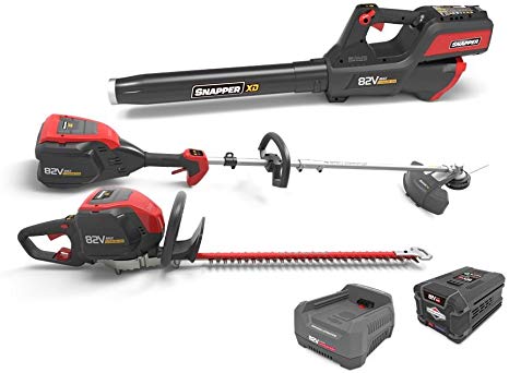 Snapper XD 82V MAX Electric Cordless Battery-Powered Total Yard Bundle, 1687886, SXDTYB