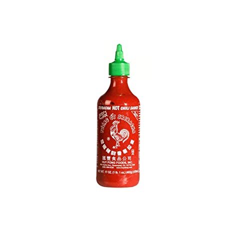 Huy Fong Sriracha Hot Chili Sauce 2 Pack 28 Oz (Net Wt 56 Fl Oz)),, ()