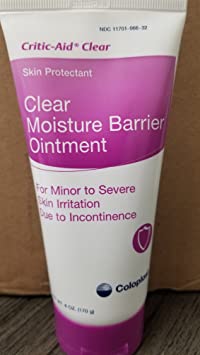 Critic-Aid® Clear Moisture Barrier Ointment - 6 oz (170 g) Tube