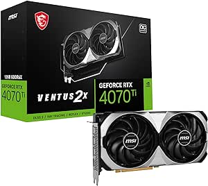 MSI GeForce RTX 4070 Ti Ventus 2X 12G OC