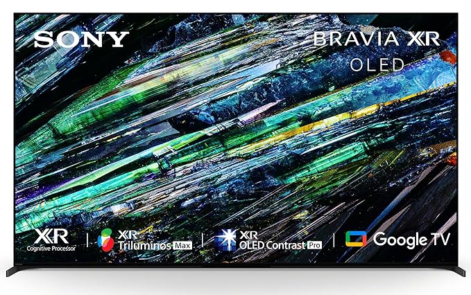 Sony Bravia 139 cm (55 inches) XR Series 4K Ultra HD Smart OLED Google TV XR-55A95L (Black)