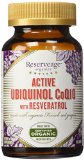 ReserveAge Active Ubiquinol CoQ10 with Resveratrol 60 Licaps