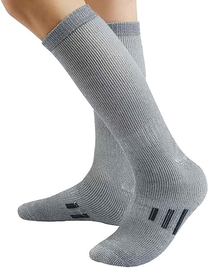 Womens Men Winter Warm Wool Pile Lined Insulated Thermals Socks Thick Boots Heat Socks Cold Weather