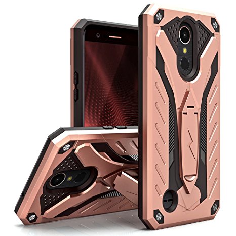 LG K20 Plus Case, Zizo [Static Series] Shockproof [Military Drop Tested] w/ Kickstand [LG K20 Plus Heavy Duty Case] Impact Resistant - LG Harmony