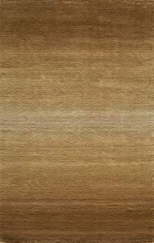Momeni Rugs METROMT-12LBN3353 Metro Collection, 100% Wool Hand Loomed Contemporary Area Rug, 3'3" x 5'3", Light Brown