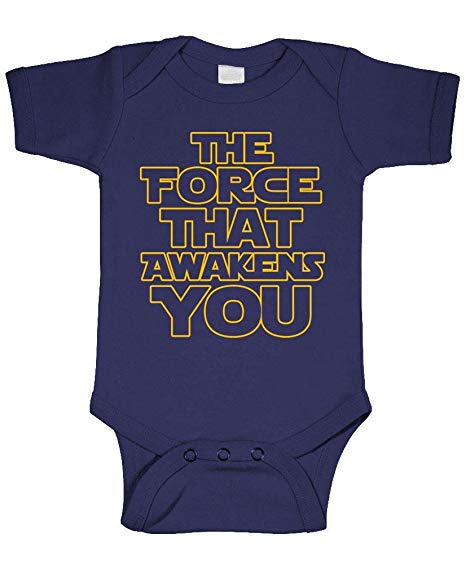 Live Nice The Force That Awakens You - Movie Funny - Cotton Infant Bodysuit