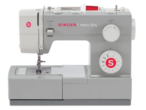 SINGER 4411 Heavy Duty Extra-High Sewing Speed Sewing Machine with Metal Frame and Stainless Steel Bedplate