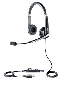 Jabra UC VOICE 550 Duo Corded Headset for Softphone