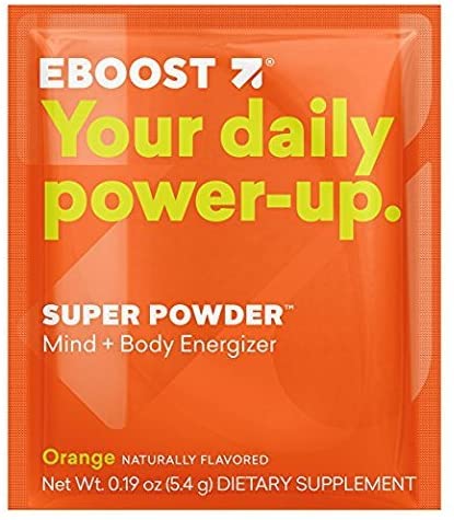 Eboost Vitamin & Antioxidant Energy Super Powder (20 Count) (Orange)