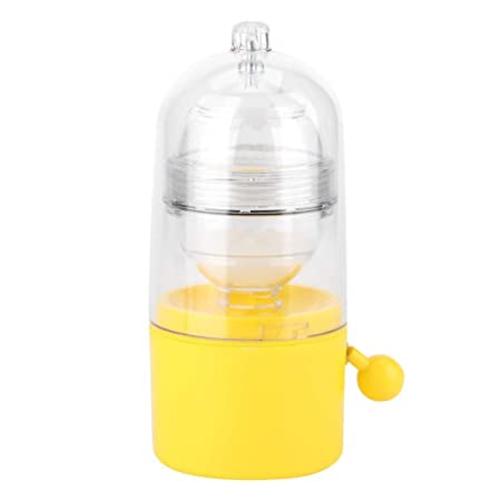 Portable Egg Scrambler Shaker Whisk Hand Powered Golden Egg Maker Eggs Yolk White Mixer Kitchen Gadgets for Mixing the Egg