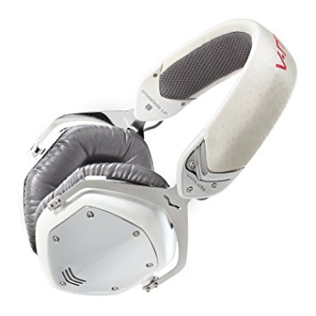 V-MODA Crossfade LP Over-Ear Noise-Isolating Metal Headphones - White Pearl