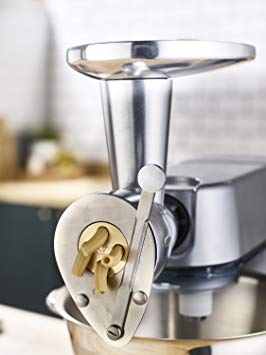 Kenwood KAX910ME Fresh Pasta Attachment in Shiny Stainless Steel 15 x 9 x 20 cm