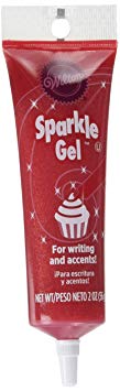 Wilton 704-9990X Red Sparkle Gel Icing Dispenser