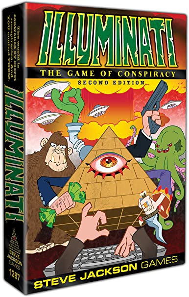 Steve Jackson Games SJG01387 Illuminati 2nd Edition, Multi-Colour