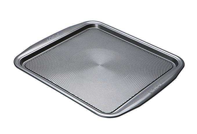 Circulon Momentum Bakeware Carbon Steel 37 cm x 34 cm Non-Stick Square Oven Tray - Grey