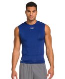 Under Armour Mens HeatGear Sonic Compression Sleeveless