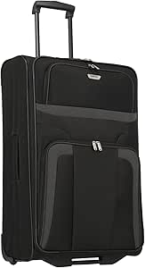 paklite Reisekoffer mit 2 Rollen, Rollkoffer groß, Orlando, klassischer Weichschalen Trolley im zeitlosen Design, 73 cm, 80 Liter