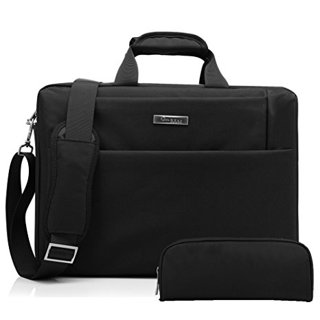 CoolBell 15.6 Inch Laptop Bag Messenger Shoulder Bag Briefcase Hand Bag  For Laptop/Macbook/Ultrabook//Business/College/Men/Women(Black)