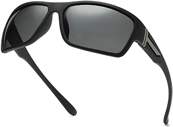 Full lens Polarized Reading Sunglasses for Men Driving Running Sports Reader Square UV Protection Style Unisex