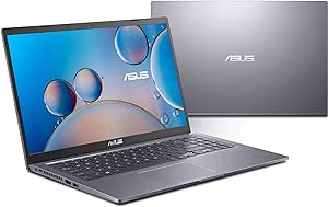 ASUS VivoBook 15 X515 Thin and Light Laptop, 15.6” FHD Display, Intel Core i5-1135G7, Intel UHD graphics, 8GB DDR4 RAM, 512GB SSD, Fingerprint, Windows 11 Home, X515EA-DB55-CA