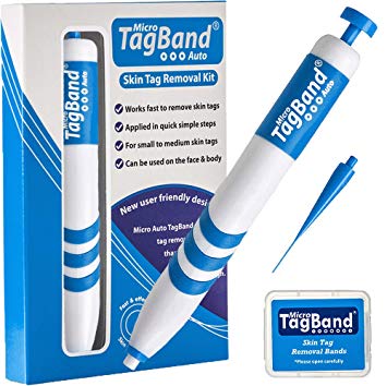 Micro Auto TagBand Skin Tag Remover Device for Small to Medium Skin Tags