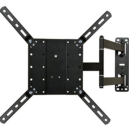 VideoSecu Full Motion Articulating Cantilever TV Mount Wall Bracket for most 26"-47" and some up to 55" LCD LED Plasma TV Fits VESA 400X400 400x300 400x200 300X300 200X200 - 88 lbs load capacity A47