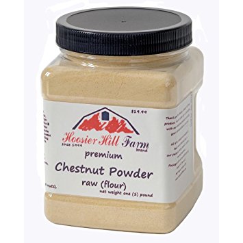 Chestnut Flour Powder (Raw) by Hoosier Hill Farm