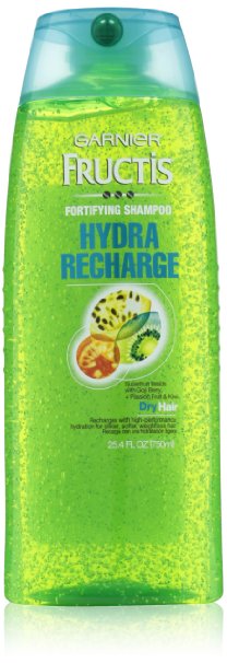 Garnier Fructis Hydra Recharge Shampoo for All Hair Types, 25.4 Fluid Ounce