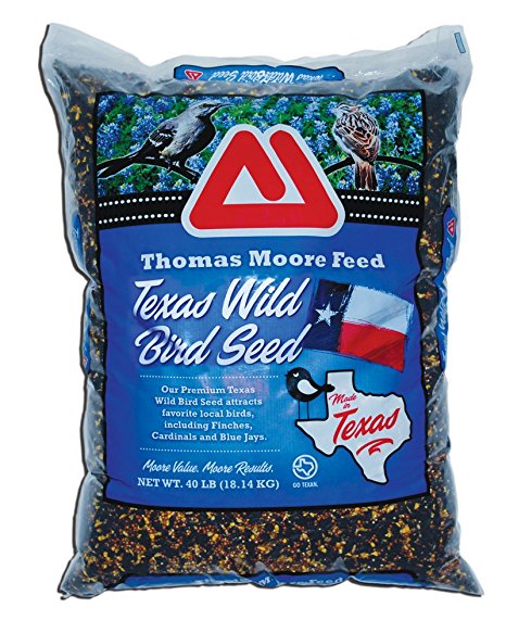 TMF Premium Quality Texas Wild Bird Seed , 40 lb