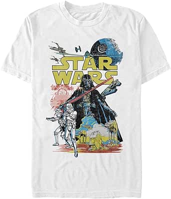 STAR WARS Young Men's Rebel Classic Graphic T-Shirt