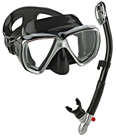 Aqua Lung Sport Win Purge Mask Ultra Dry Snorkel Set