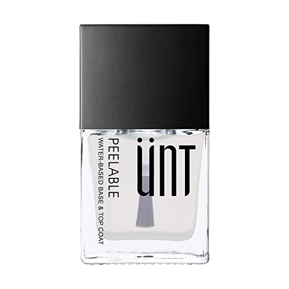 UNT Fantasy Peelable Base & Top Coat, Non Toxic, Water Based, Fast Drying Nail Polish for Pregnant Woman, 10-free, Cruelty-free, Vegan, 9ml