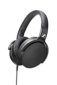 Sennheiser HD 400S Closed Back, Around Ear Headphone with One-Button Smart Remote on Detachable Cable