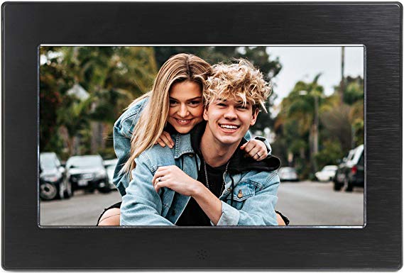 Micca 10-Inch Digital Photo Frame High Resolution Widescreen LCD, MP3 Music 1080P HD Video Playback, Auto On/Off Timer (Model: N10, Replaces M1010z)