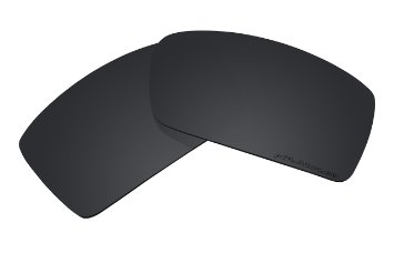 BVANQ Lenses Replacement Polarized Stealth Black for Oakley Gascan Small (S) Sunglasses